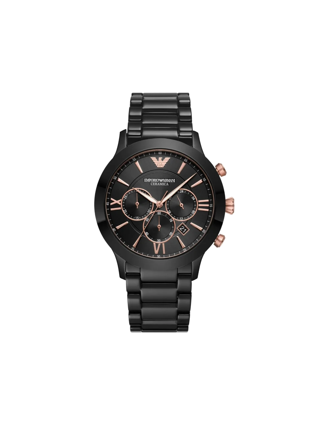 Montre Homme Emporio Armani AR70006 en céramique noire