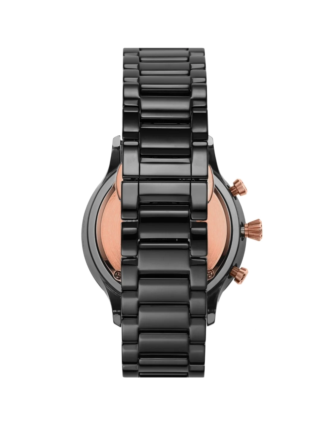 Montre Homme Emporio Armani AR70006 en céramique noire vue 2