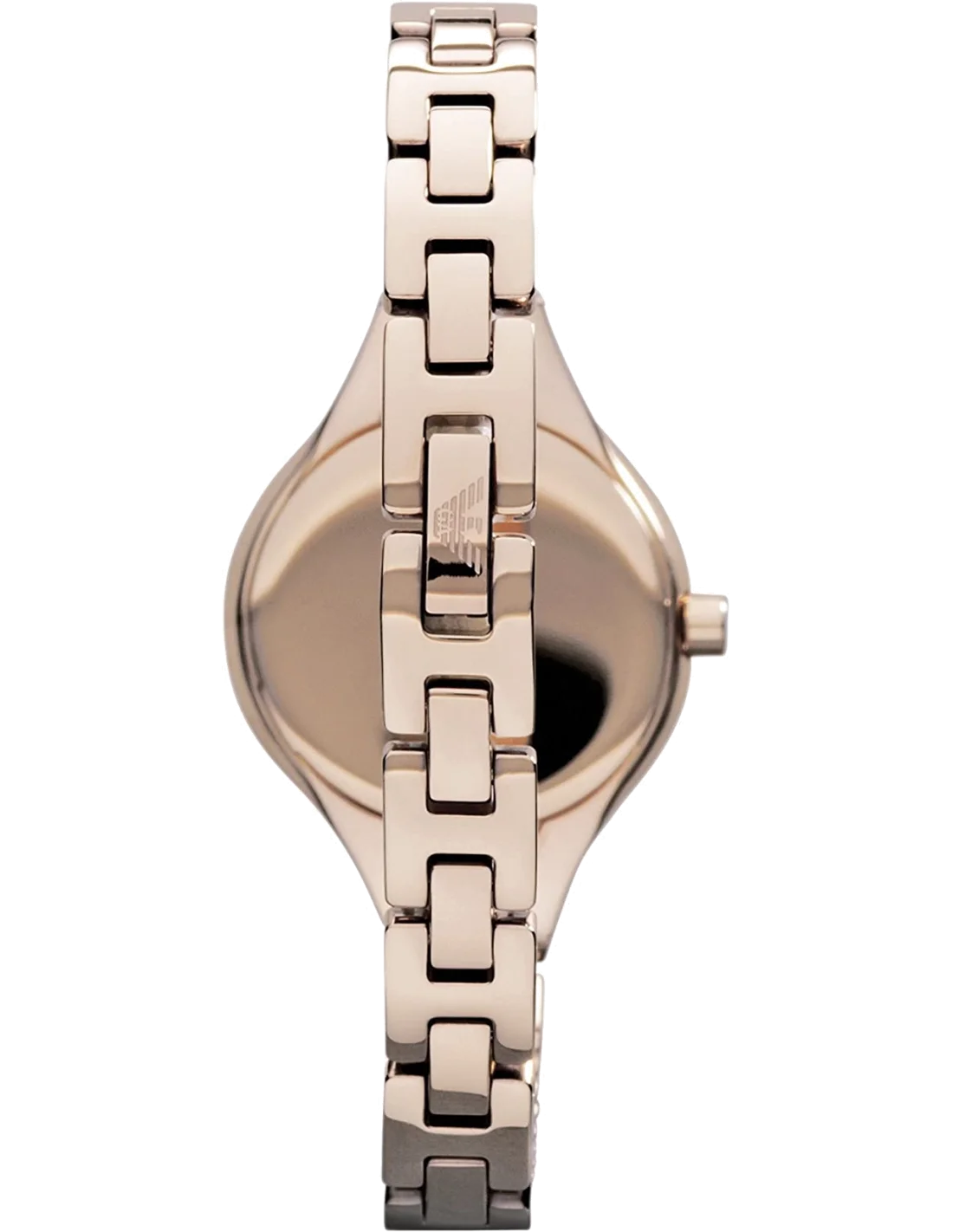 Montre Femme Emporio Armani AR7329 - Cadran Nacre et Bracelet Acier Or Rose vue 3