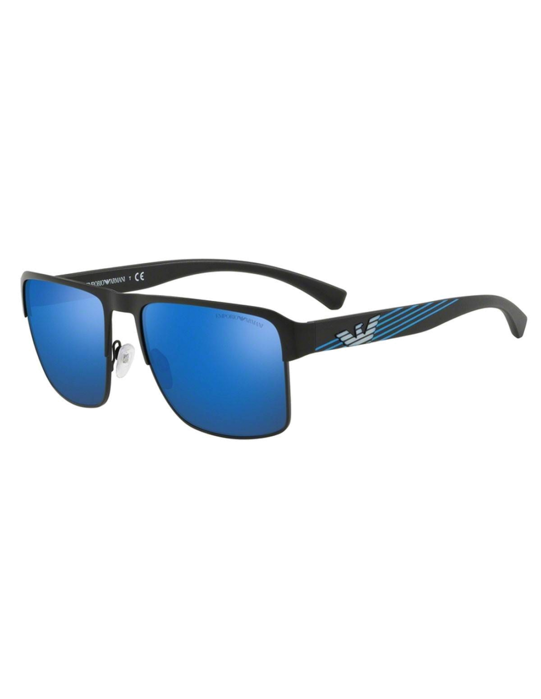 Lunettes de soleil Emporio Armani EA2066 - Bleu - Noir