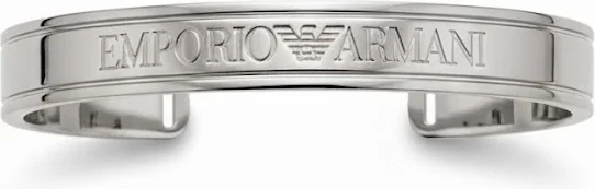 Bracelet manchette Emporio Armani 112095 en acier inox argenté pour femme