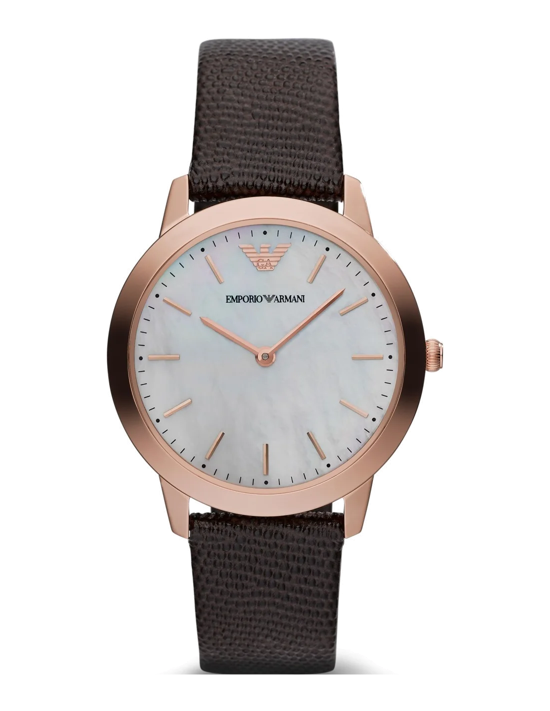 Montre Femme Armani Retro AR1748 Marron