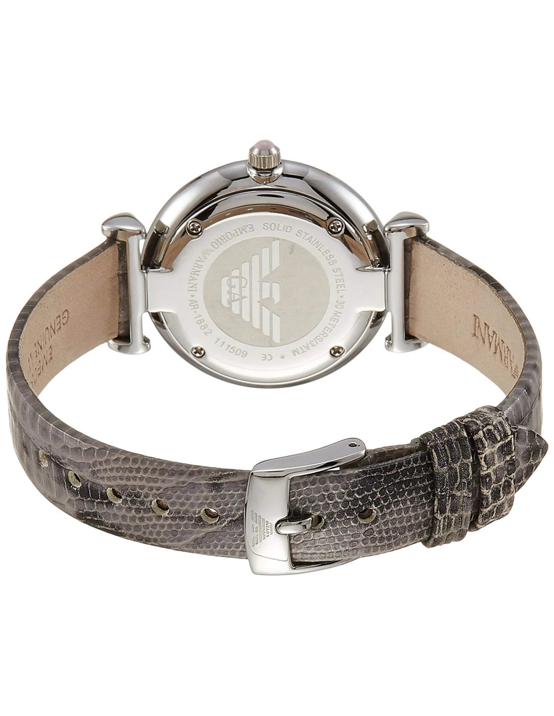 Montre Femme Armani Classic AR1882 Gris vue 2