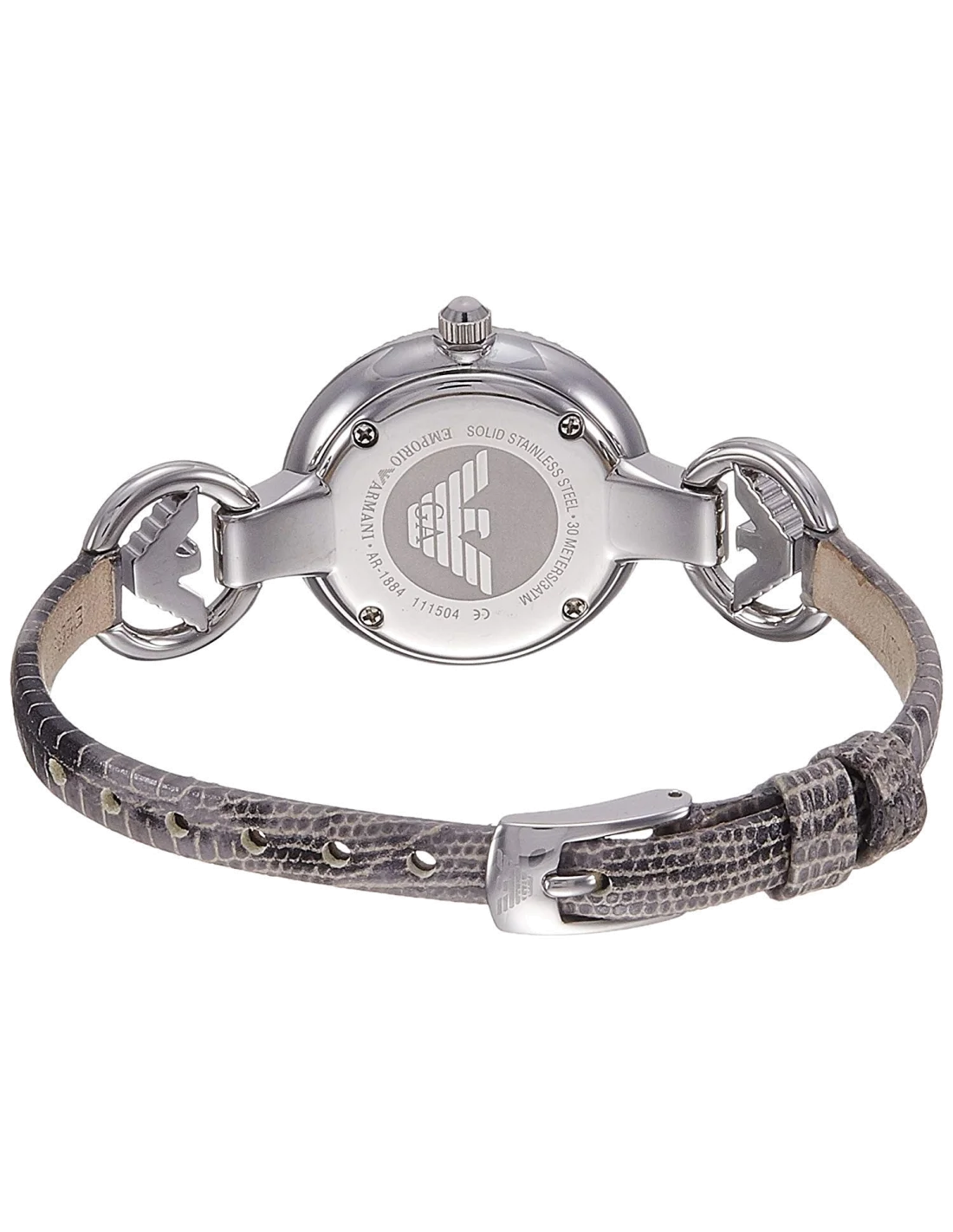 Montre Femme Armani Classic AR1884 Gris vue 2