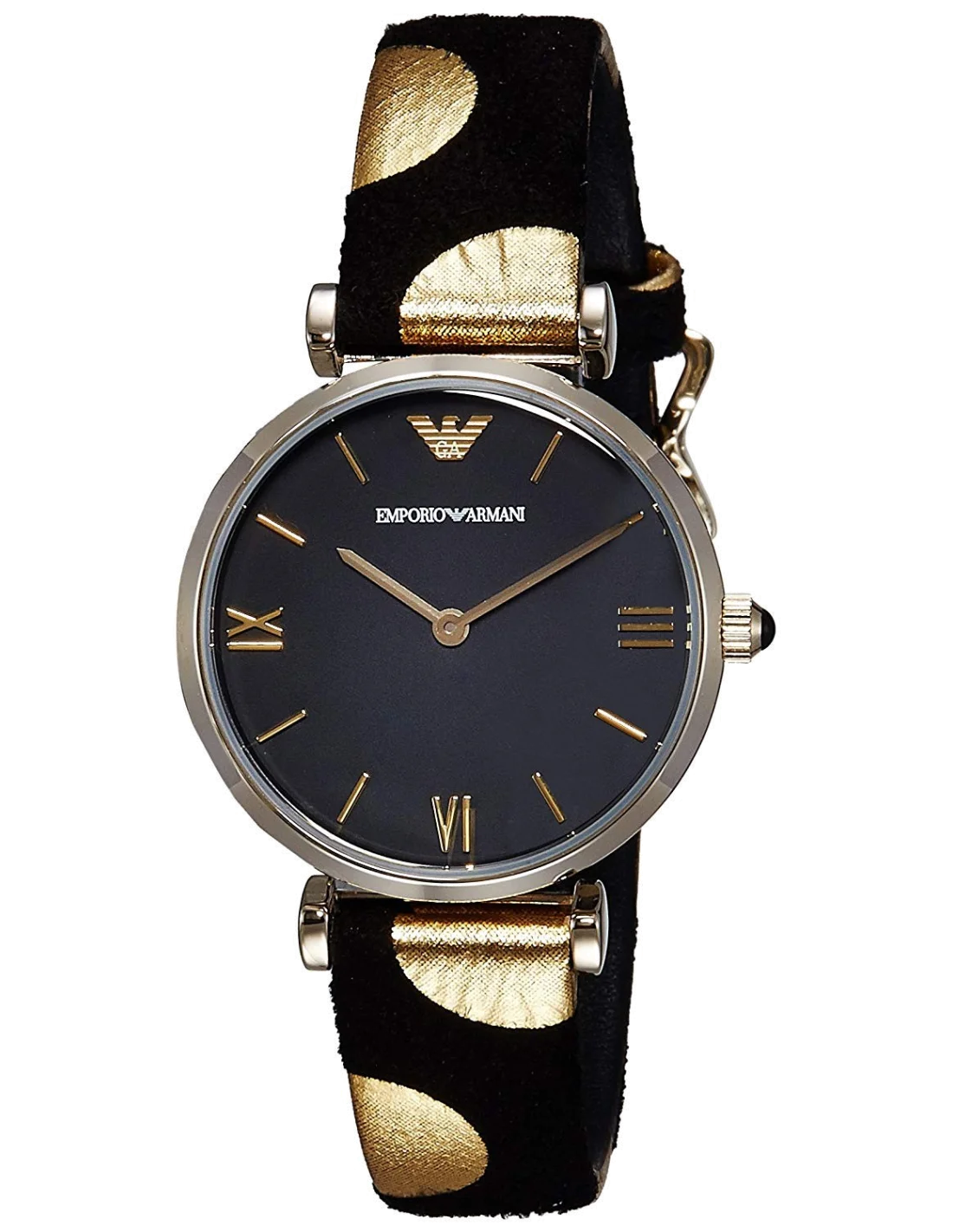 Montre Femme Armani Retro AR7411       Noir vue 2