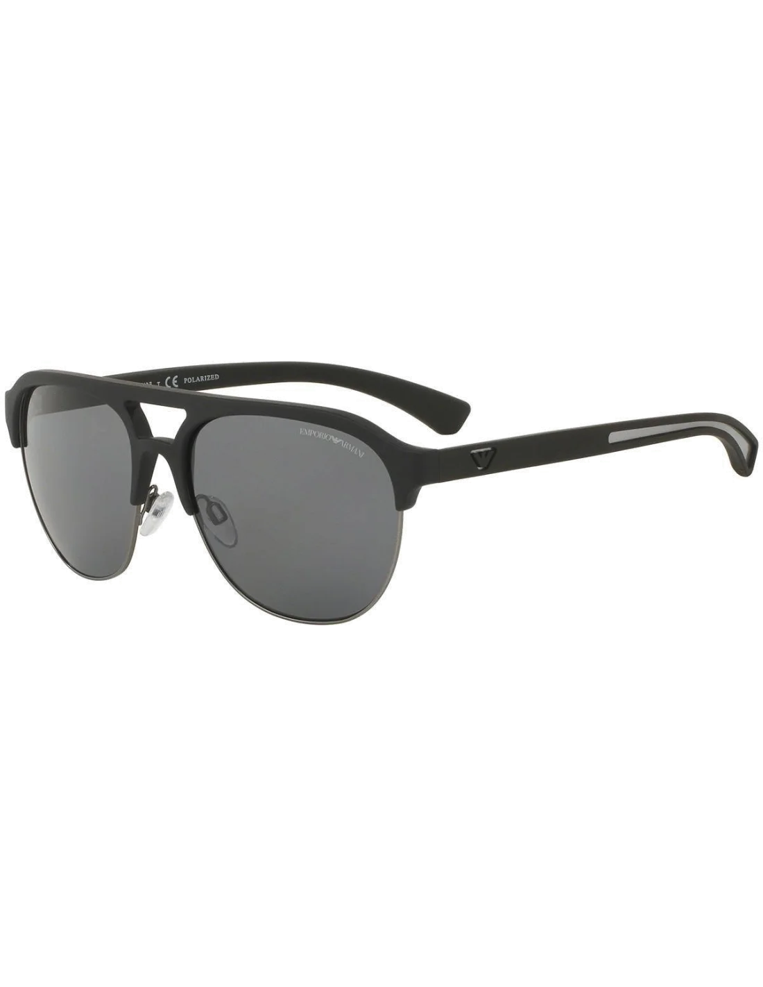 Lunettes de soleil Emporio Armani EA4077 506381 Polarisés Noir