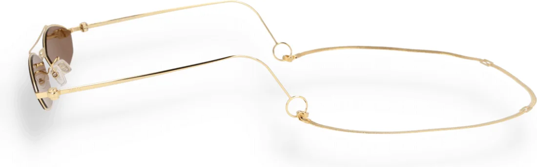 Lunettes de Soleil Fendi Baguette FE40114U-Y 30G - Monture Or Rosé Œil de Chat pour Femme vue 3