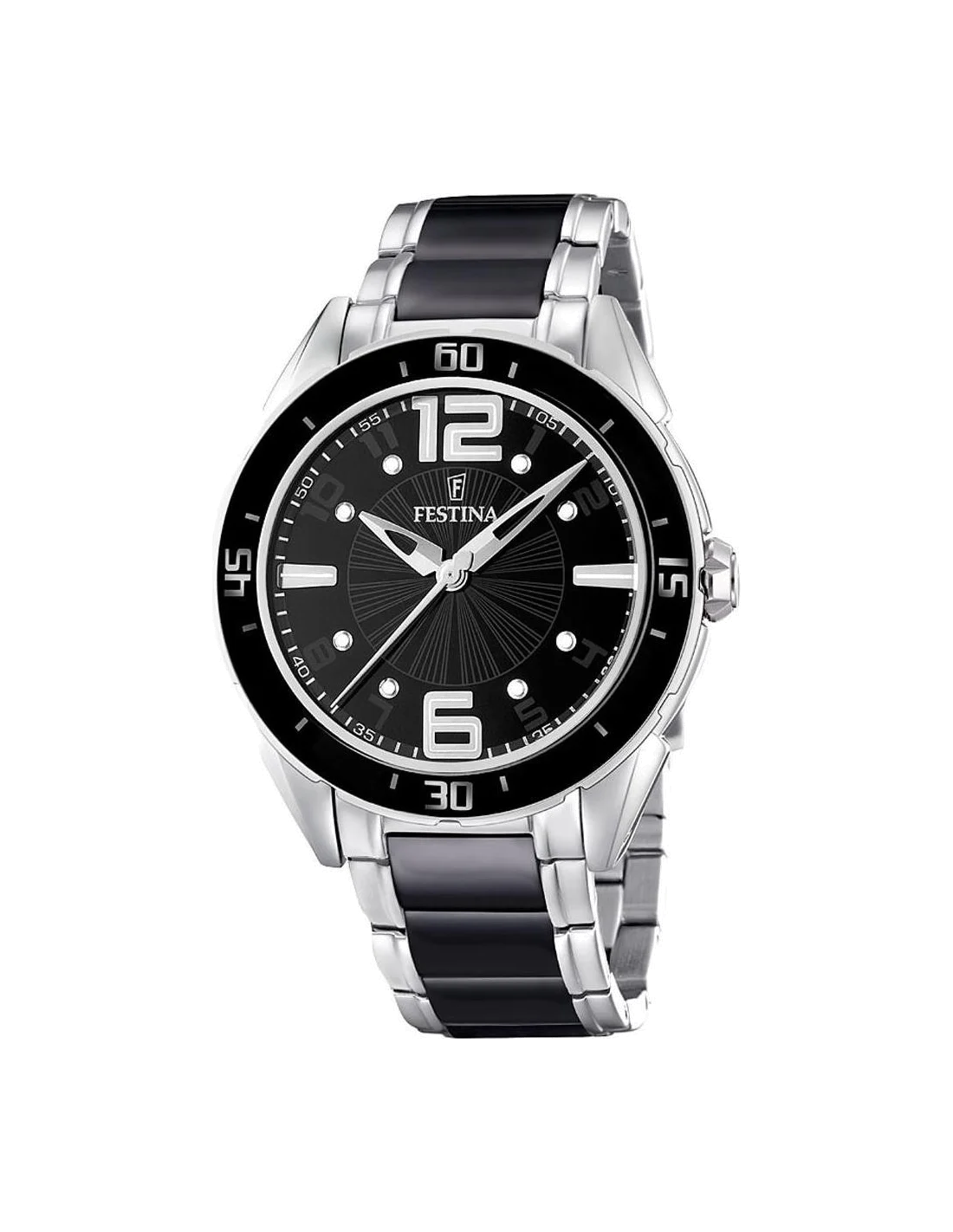 Montre Festina F16395/2 Femme en Céramique Noire