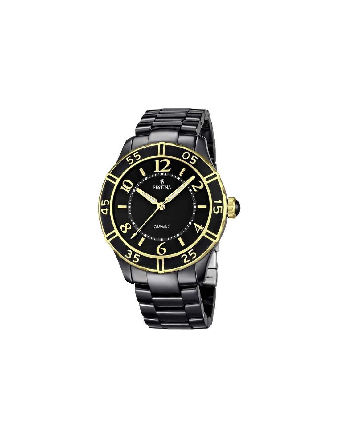 Montre Festina F16633/2 Femme en Céramique Noire - 38mm