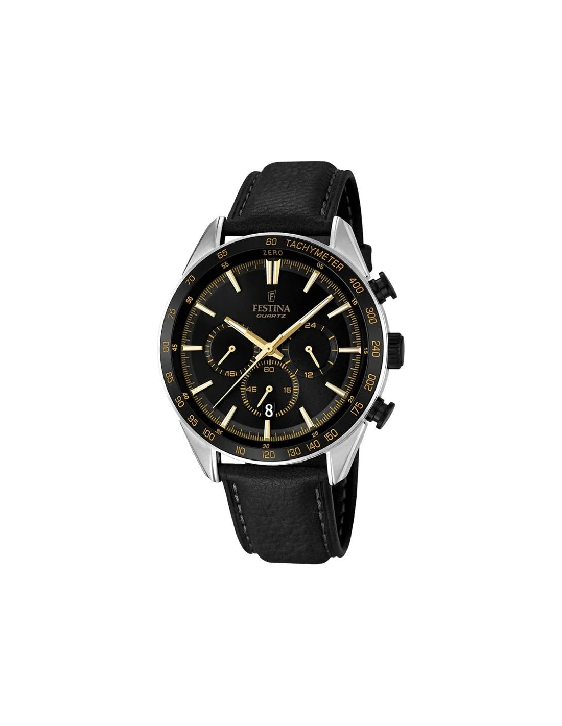 Montre Homme Festina Sport F16844/3 Noir - Cadran et bracelet noir - Chronographe