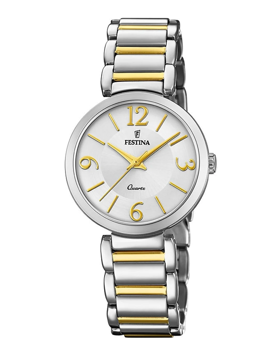 Montre Festina F20213/1 Mademoiselle - Cadran et bracelet acier argenté - 30mm