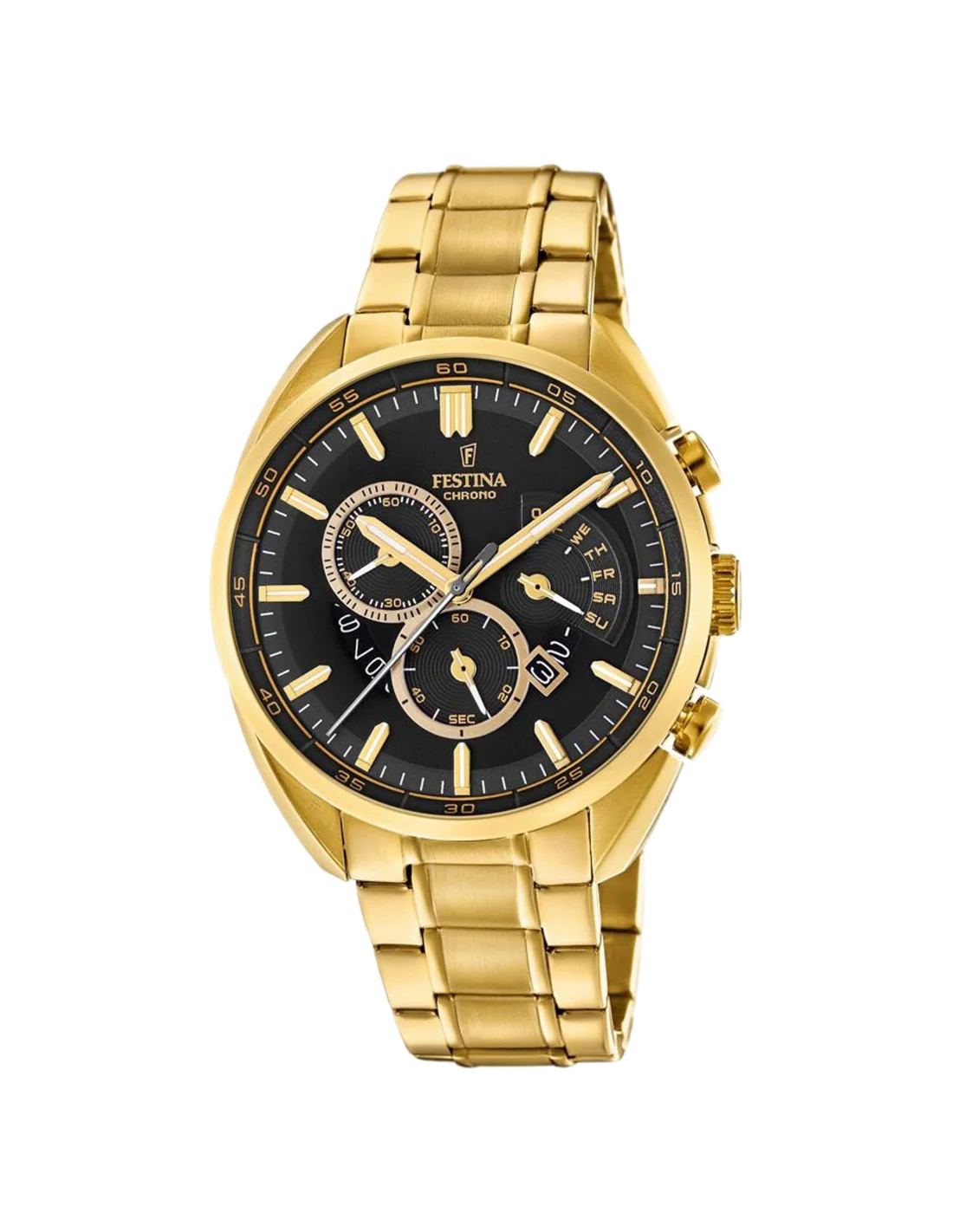 Montre Homme Festina Prestige F20267/3 Chronographe Or et Noir