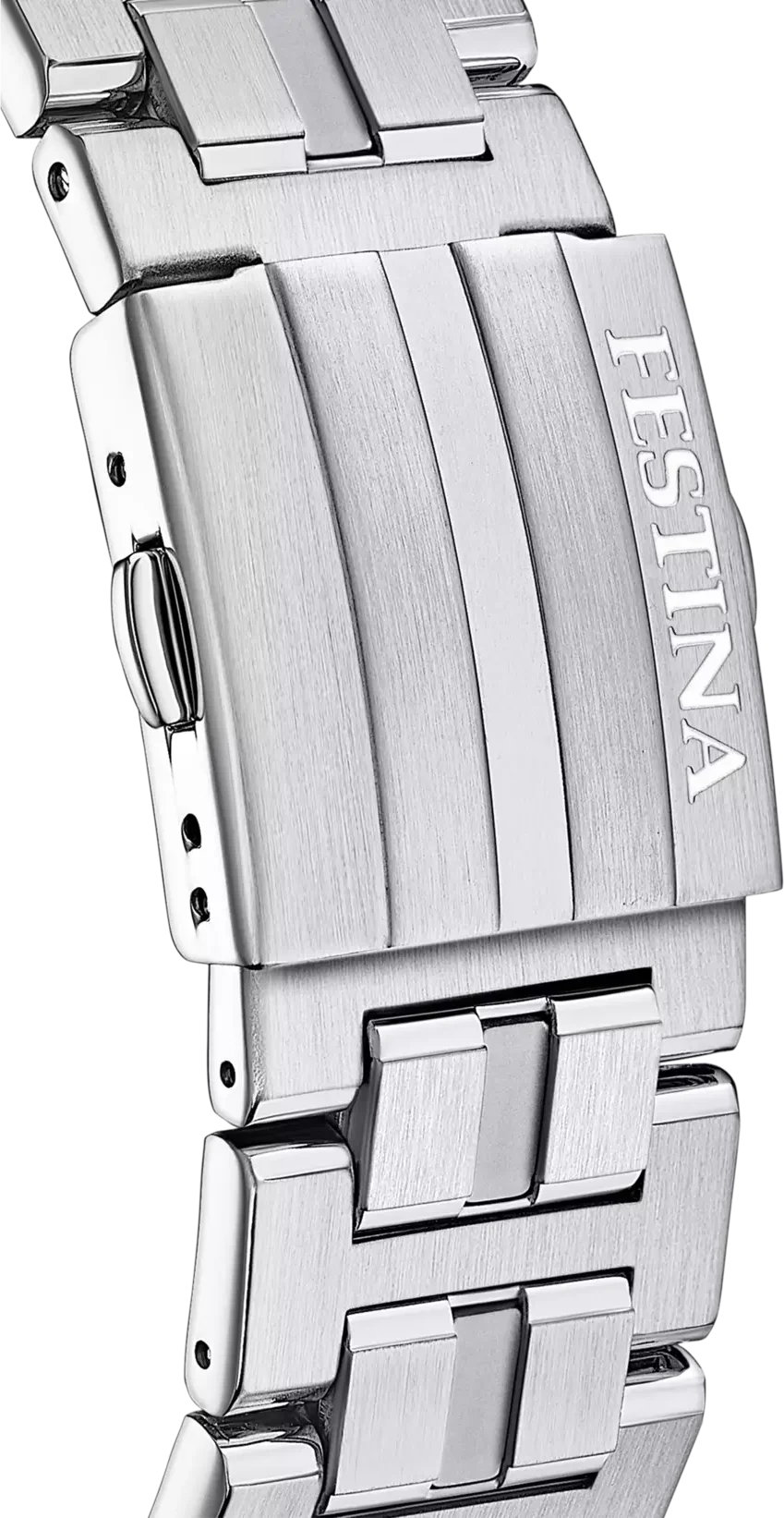 Montre Homme Festina Chrono Bike F20327/8 Acier Argent Cadran Noir vue 2