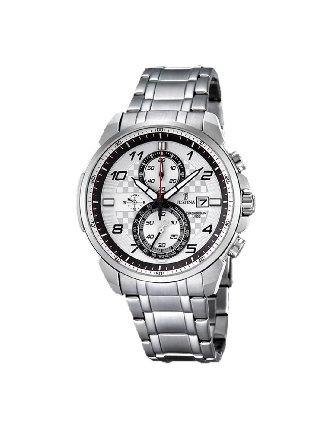 Montre Homme Festina F6842/2 Sport Acier Argenté Quartz