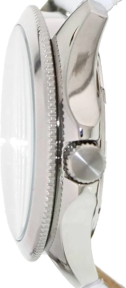 Montre Femme Fossil AM4484 - Cadran et Bracelet Cuir Blanc vue 2