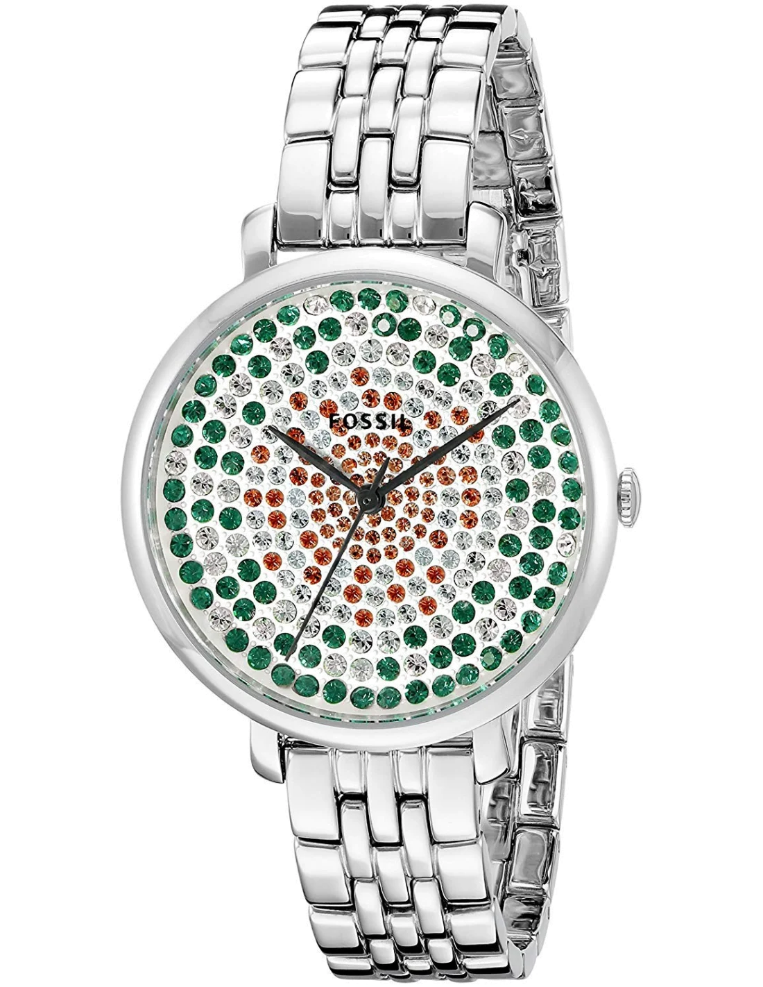 Montre Femme Fossil Jacqueline ES3899 en Acier Inoxydable Argent vue 2