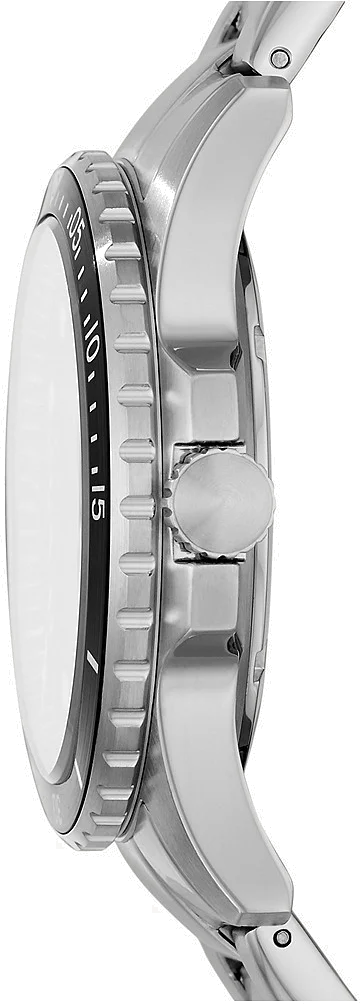 Montre Homme Fossil ME3190 Automatique Squelette en Acier Inoxydable Argent vue 3