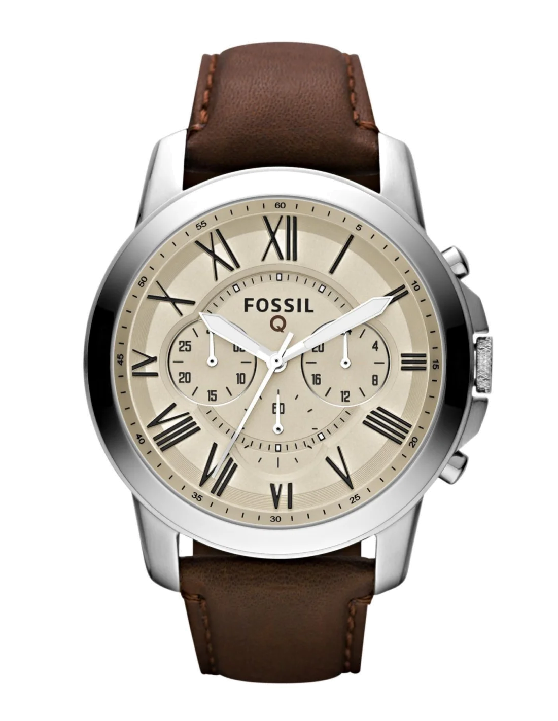 Montre Homme Fossil Q FTW10002 Marron vue 2