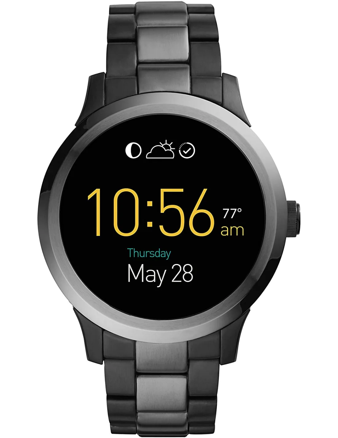 Montre Homme Fossil Q FTW20022 Noir vue 2