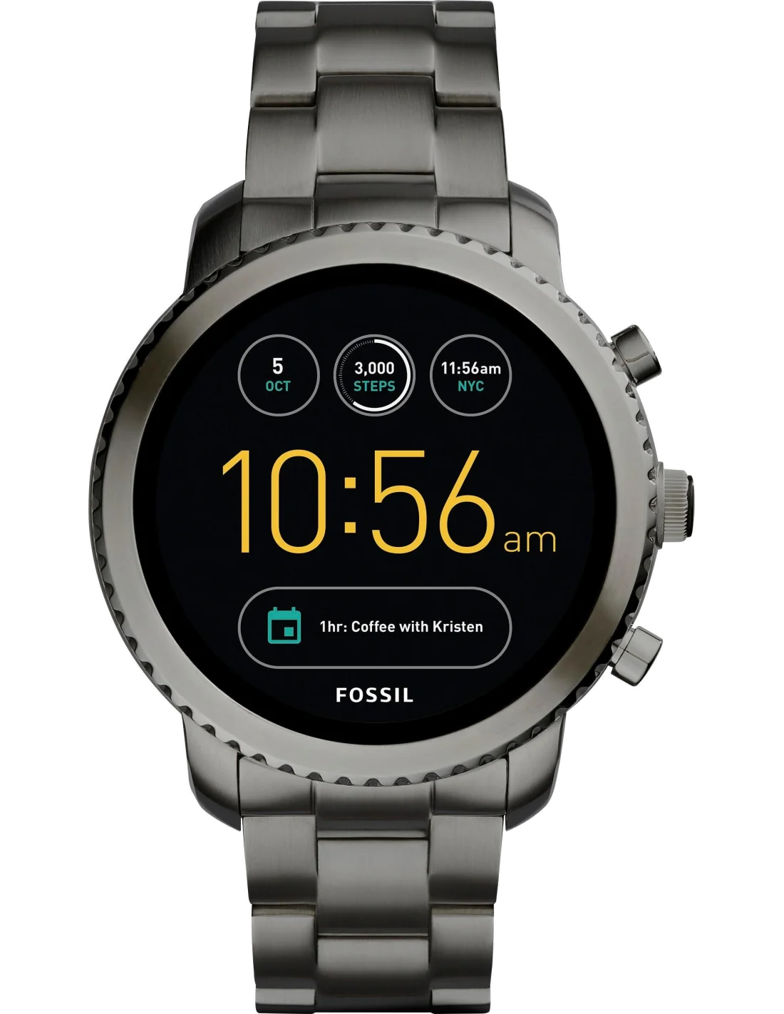 Montre Homme Connectée Fossil Q Explorist FTW4001