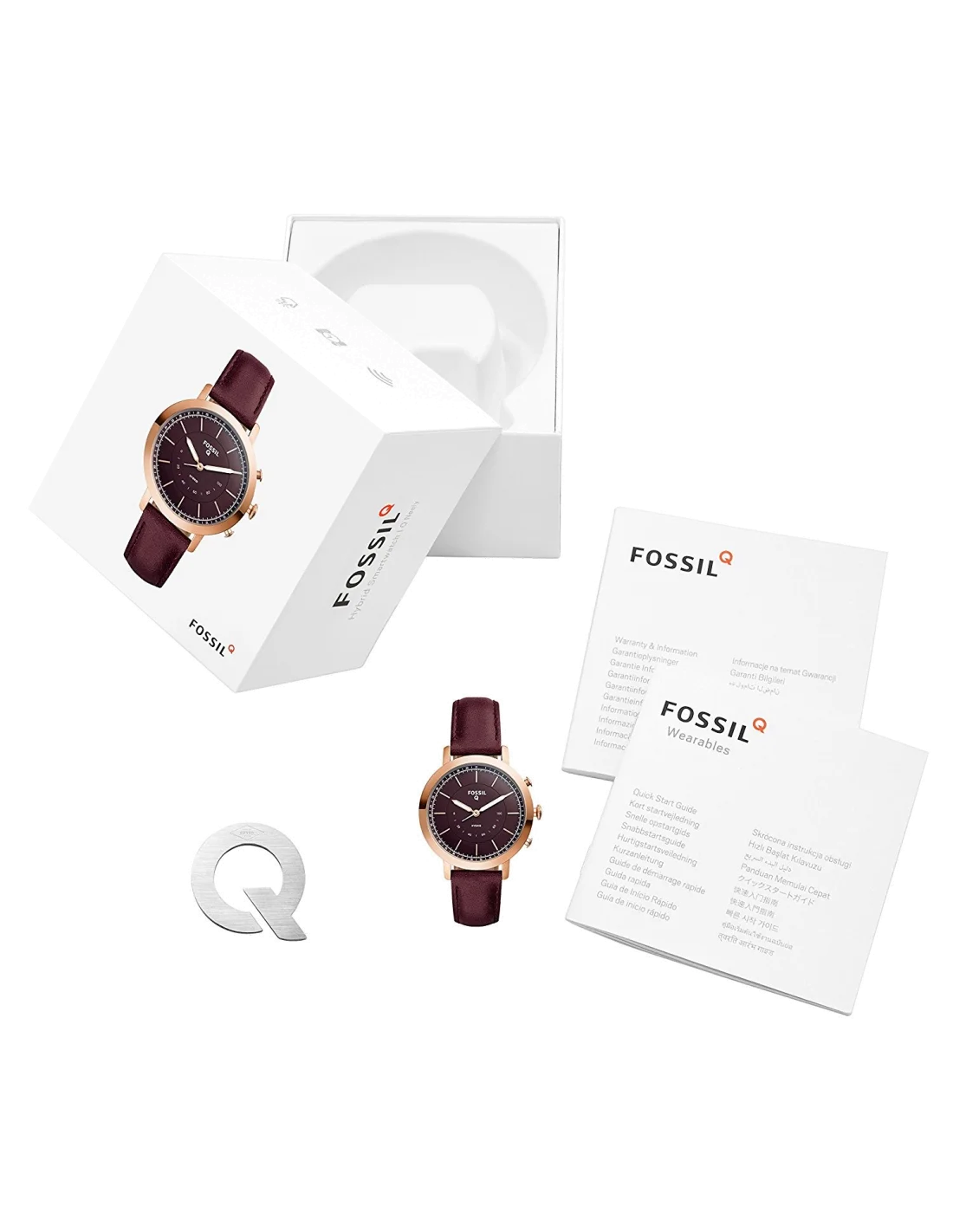 Montre Connectée Fossil Q Neely Hybrid Smartwatch FTW5003 vue 2