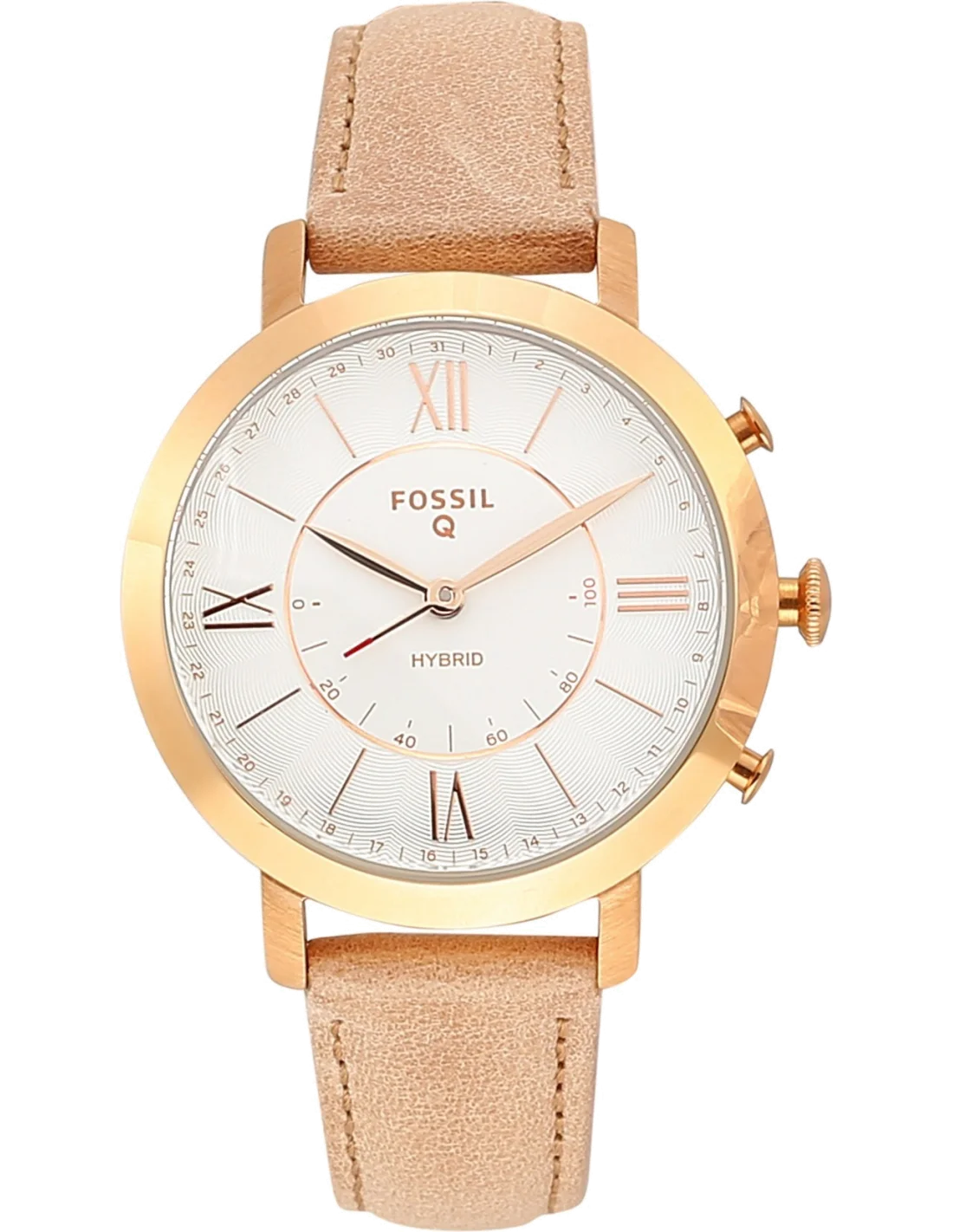 Montre Femme Fossil Q Jacqueline Hybrid Smartwatch FTW5013 vue 3