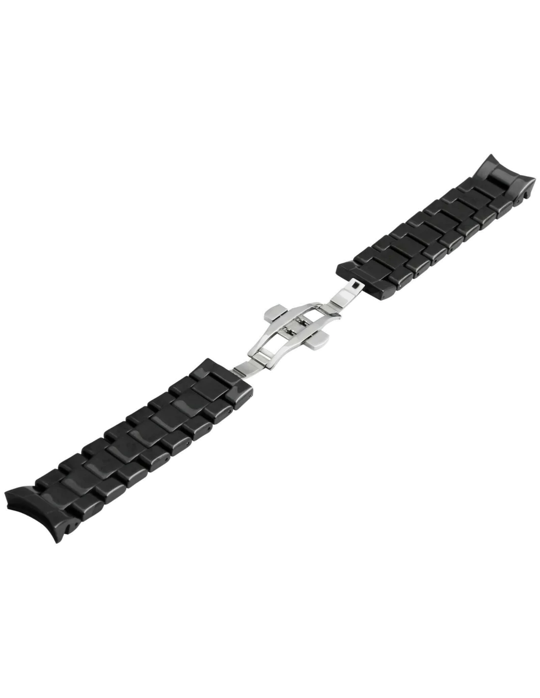 Bracelet céramique noir de rechange pour Emporio Armani AR1400 par Gasmann vue 2