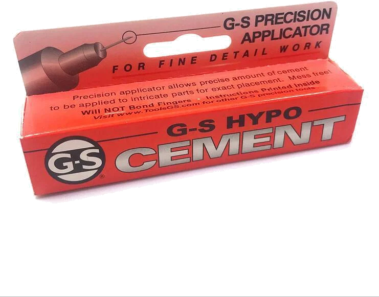 Colle de précision Gasmann 110268 avec buse fine pour horlogerie et bijouterie