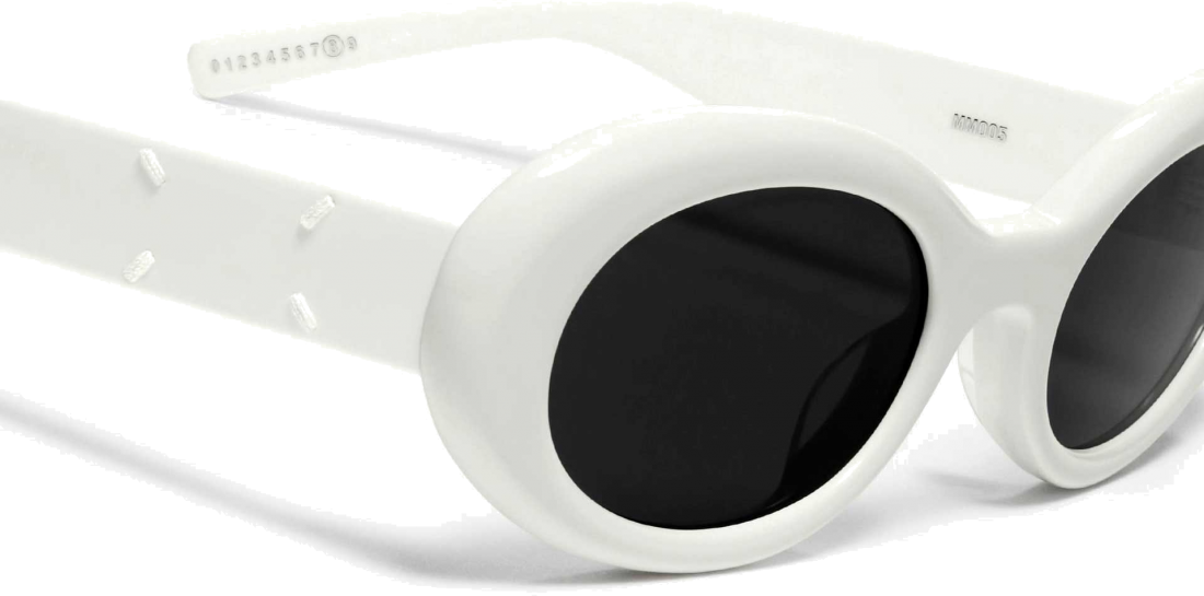 Lunettes de soleil Gentle Monster x Maison Margiela MM005 - Acétate ovale unisexe vue 2