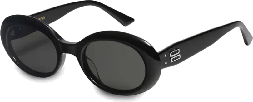 Lunettes de soleil Gentle Monster EVE 01 Noir - Monture ovale unisexe