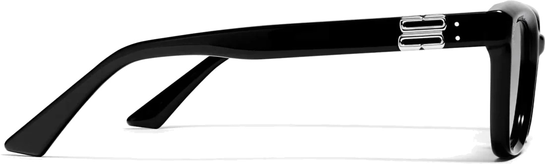 Lunettes de Soleil Unisexe Gentle Monster Musee 01 (MUSEE01) - Noir et Doré vue 4