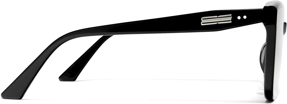 Lunettes de soleil Gentle Monster Palette 01 - Monture noire unisexe vue 4