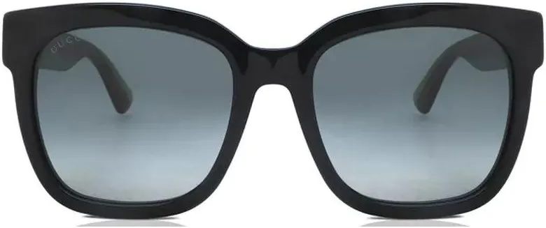 Lunettes de soleil Gucci GG0034SN en acétate - Vert vue 2