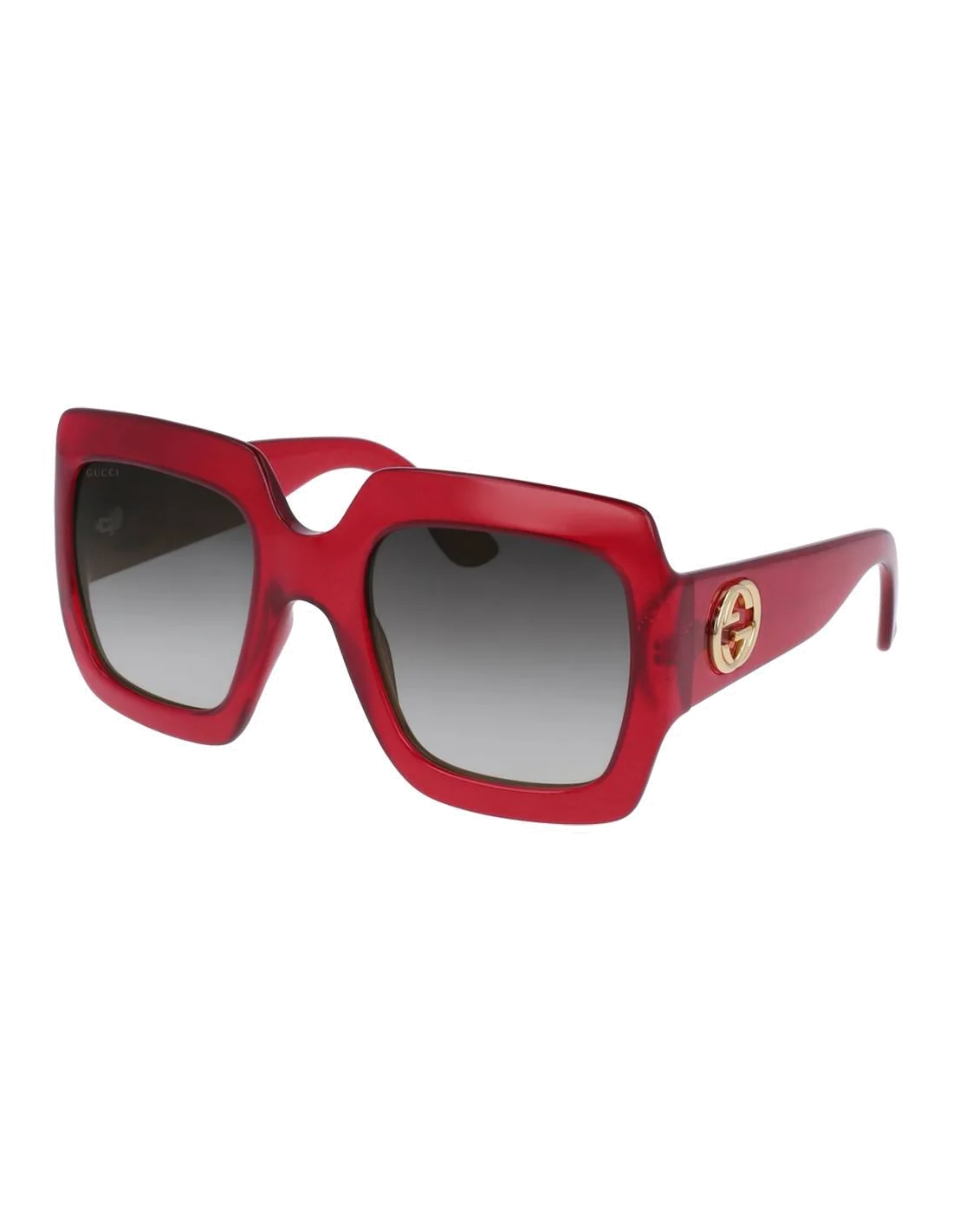 Lunettes de soleil Gucci Urban GG0053S - Rouge