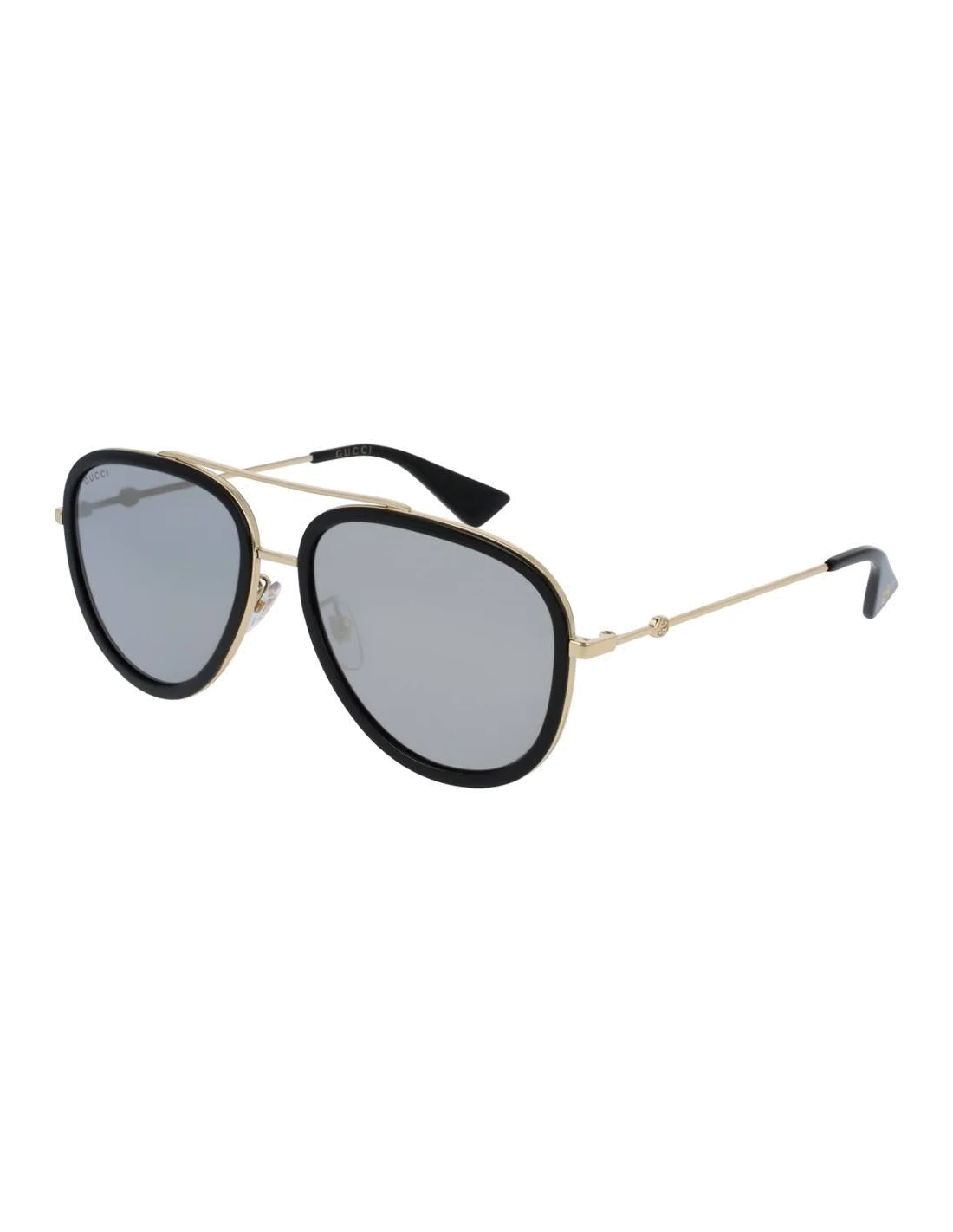 Lunettes de soleil Gucci Urban GG0062S Pilote - Noir - Or