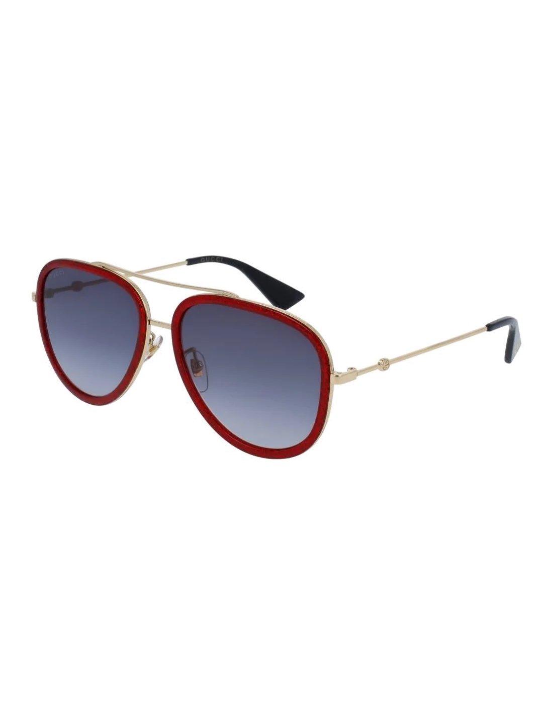 Lunettes de soleil Gucci Urban GG0062S Pilote - Rouge