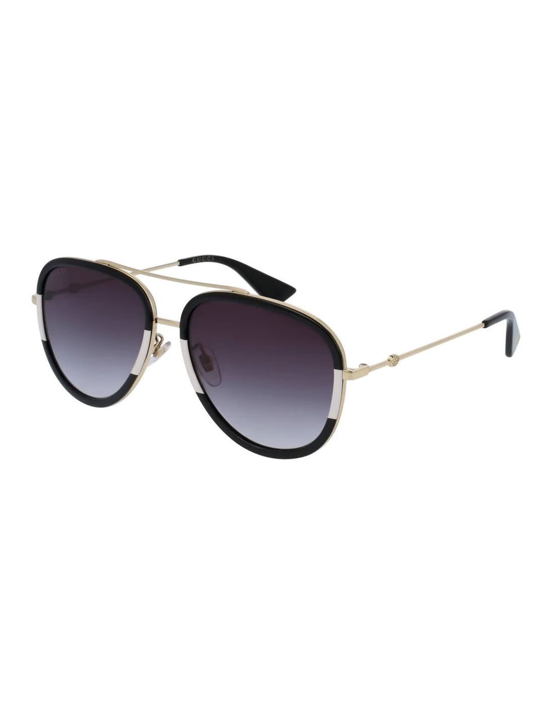 Lunettes de soleil Gucci Urban GG0062S Pilote - Noir