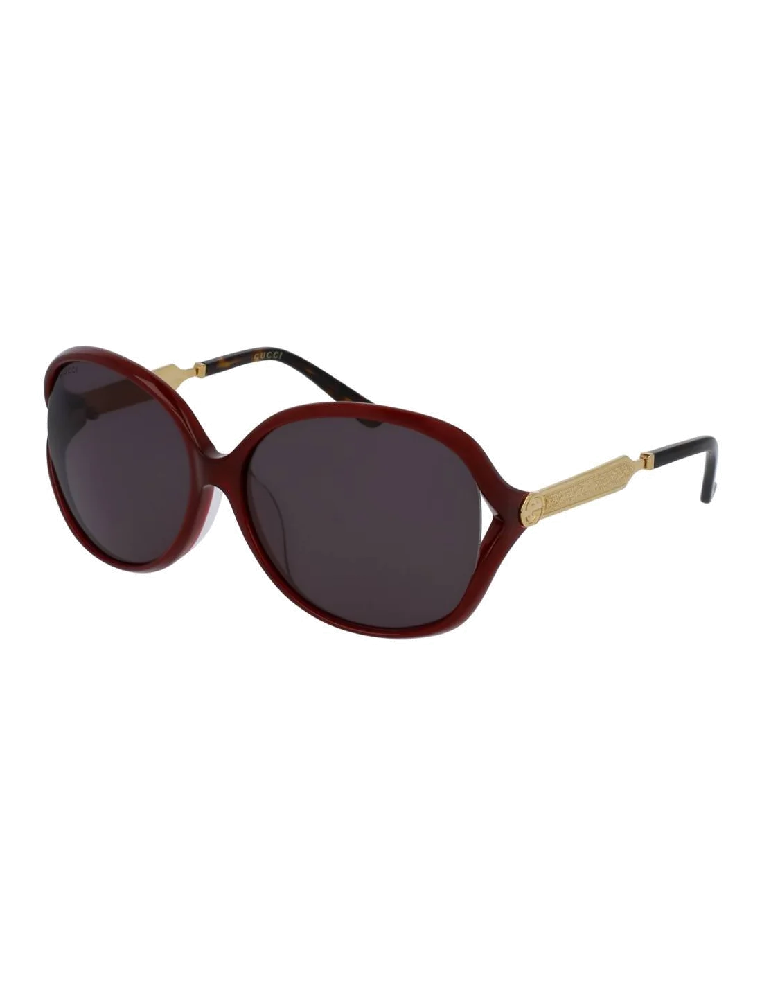 Lunettes de soleil Gucci Opulent Luxury GG0076SK - Bordeaux