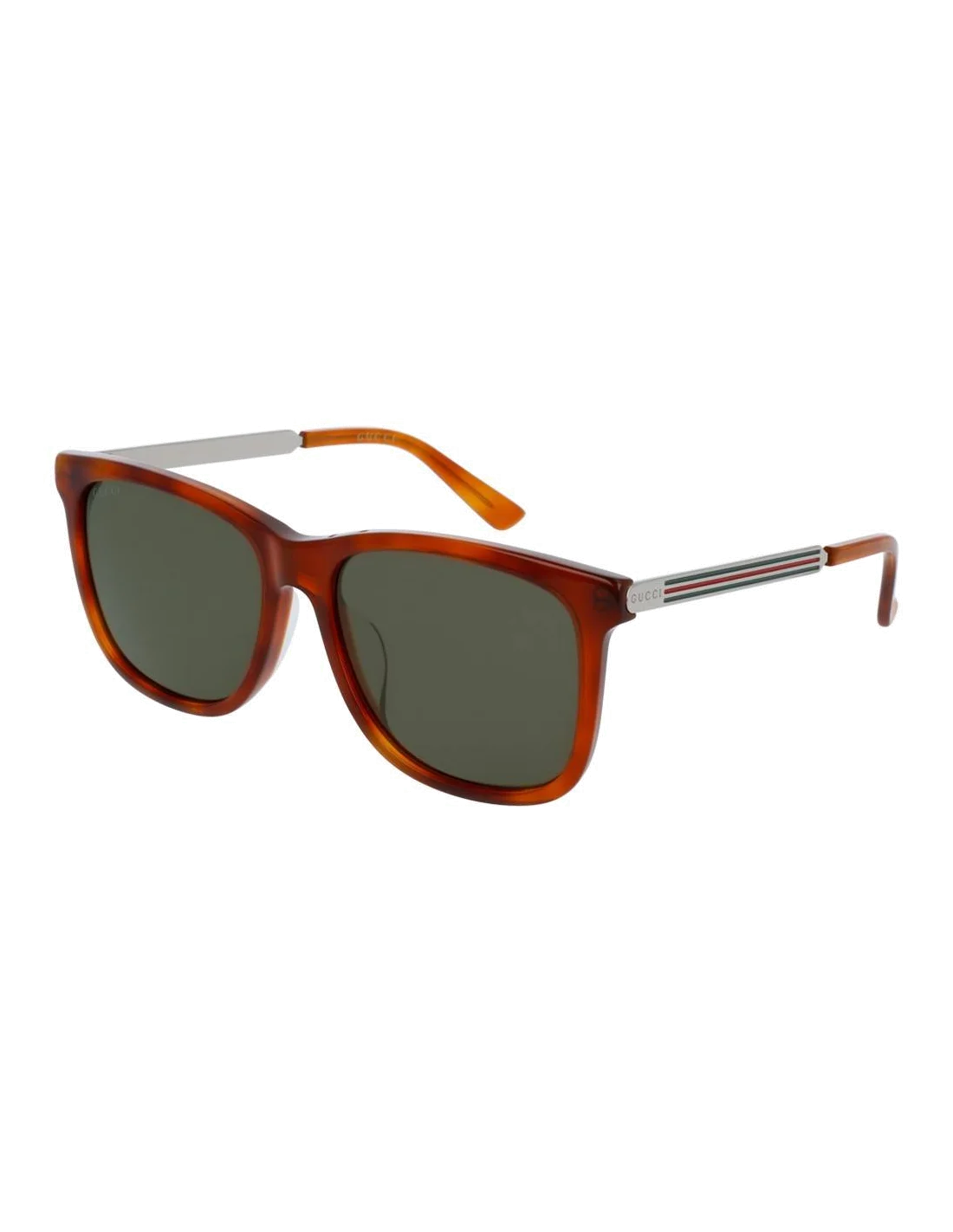 Lunettes de soleil Gucci Opulent Luxury Gucci GG0078SK - Havana - Argenté