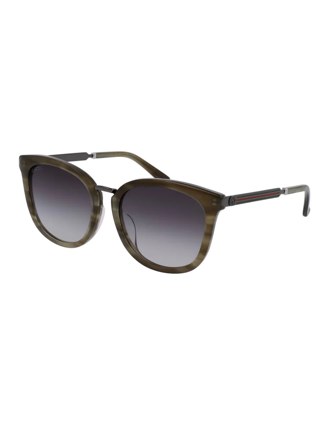 Lunettes de soleil Gucci Opulent Luxury Gucci GG0079SK - Havana - Ruthenium