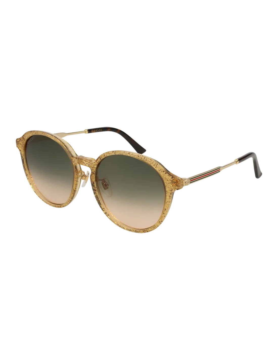 Lunettes de soleil Gucci Sensual Romantic GG0205SK - Or, Or