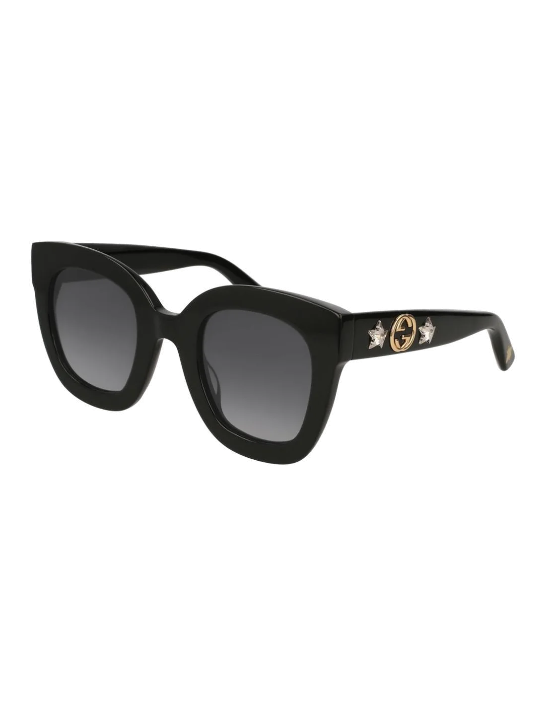 Lunettes de soleil Gucci Opulent Luxury GG0208S - Noir, Noir