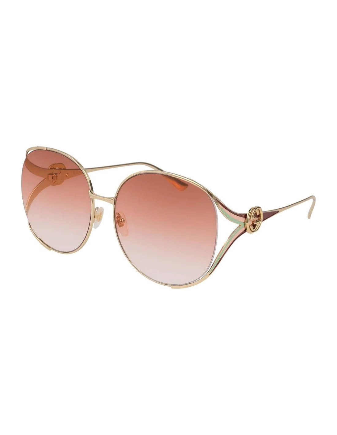 Lunettes de soleil Gucci GG0225S - Orange