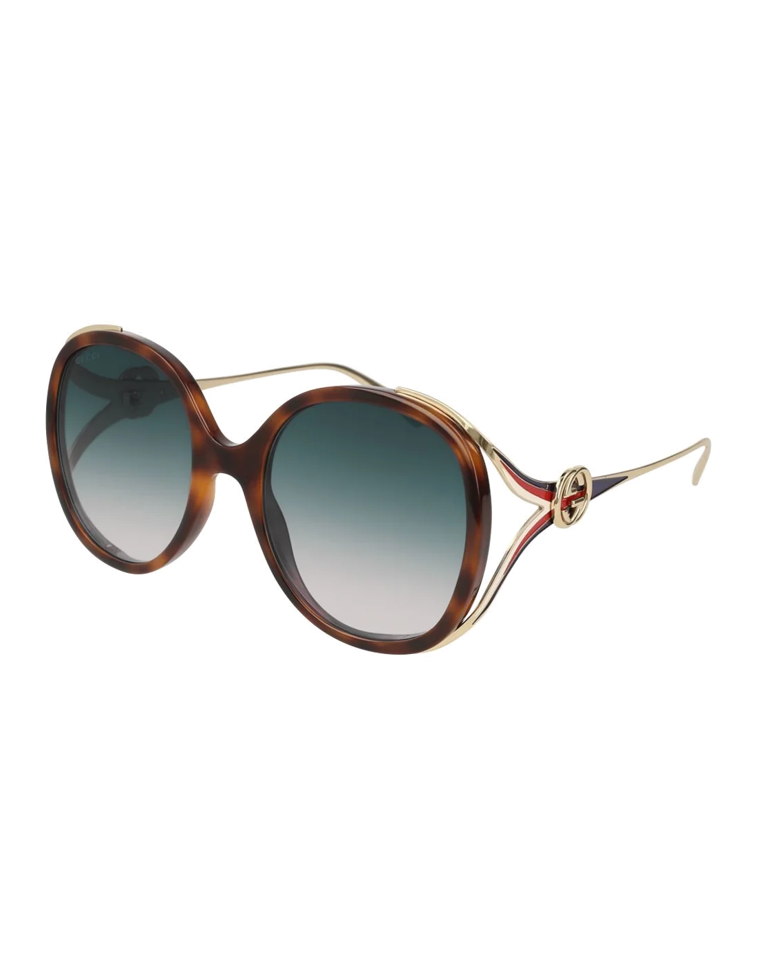Lunettes de soleil Gucci Sensual Romantic GG0226S - Havana-Or