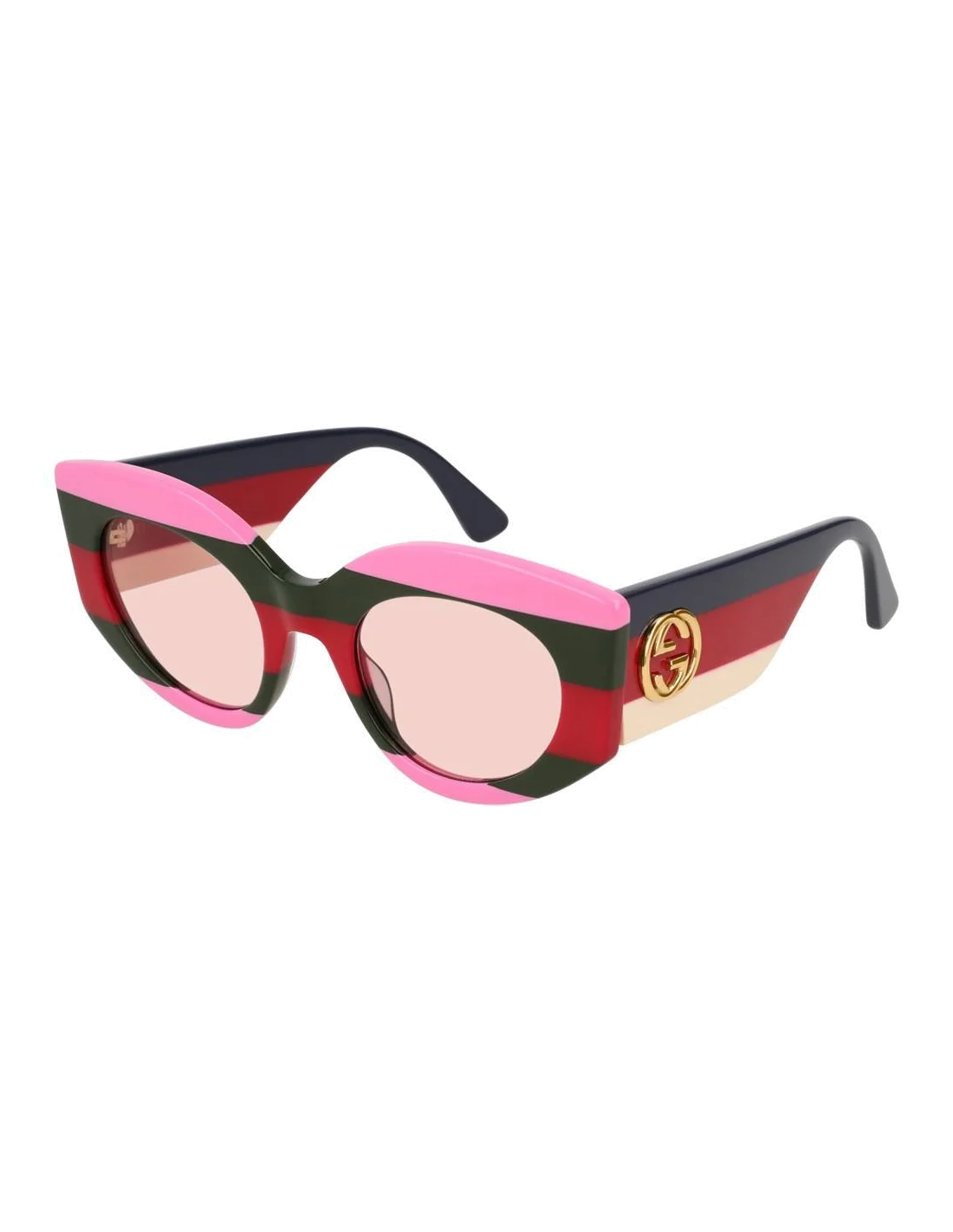 Lunettes de soleil Gucci Sensual Romantic GG0275S - Rose