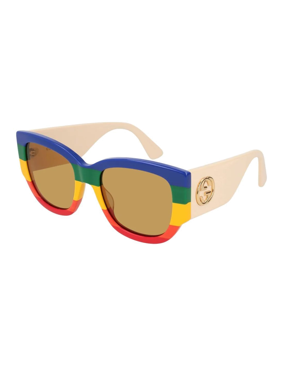 Lunettes de soleil Gucci Sensual Romantic GG0276S - Multicolore