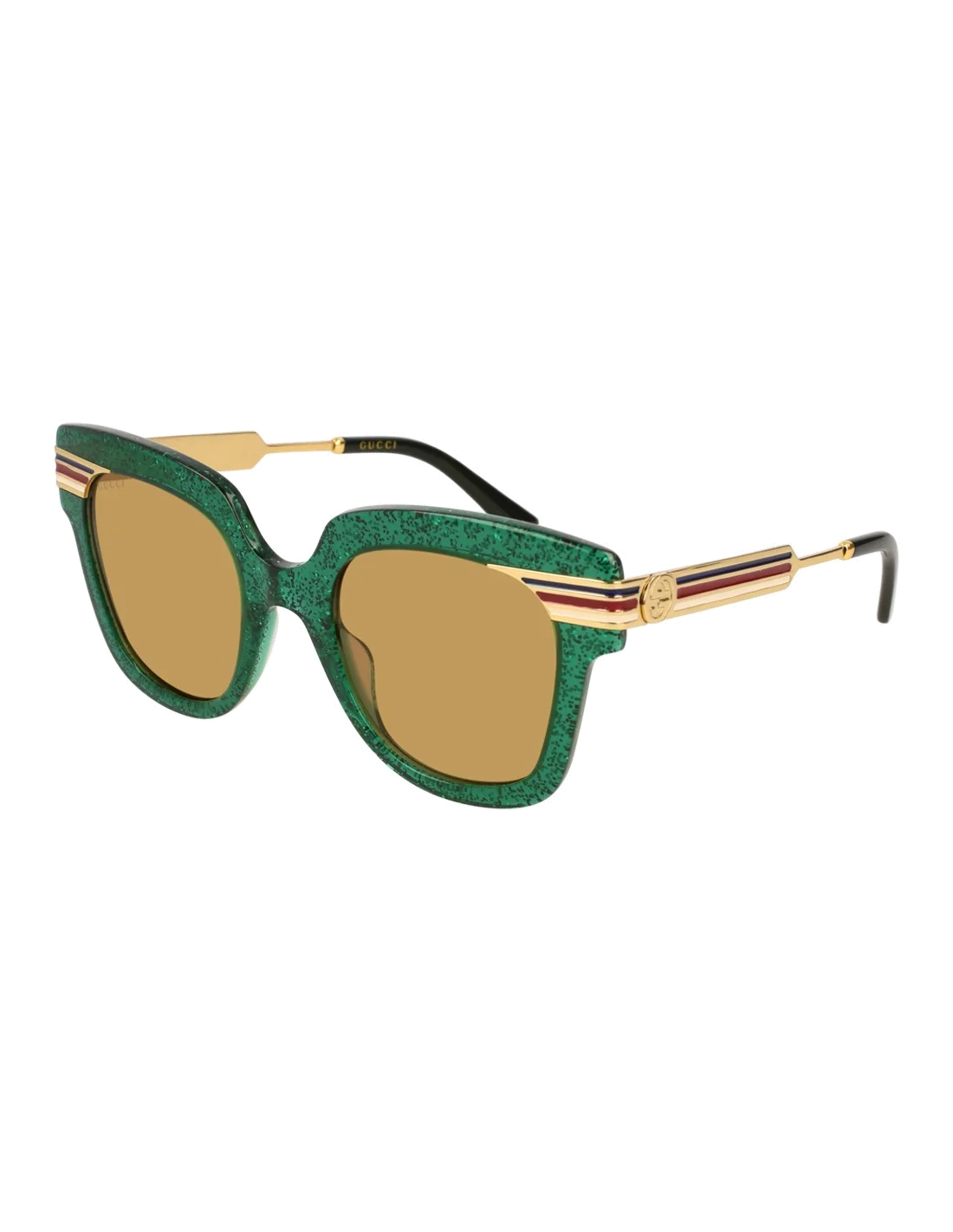 Lunettes de soleil Gucci Sensual Romantic GG0281S - Vert