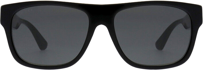 Lunettes de soleil Gucci Web GG0341S en actétate - Noir vue 3