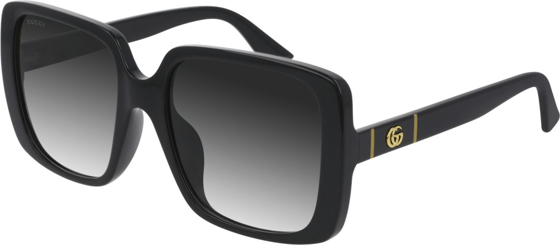 Lunettes de soleil Gucci GG0632SA en acétate - Noir vue 3