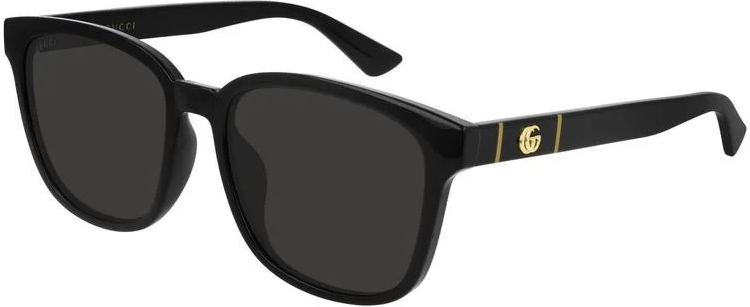 Lunettes de soleil Gucci GG0637SK en acétate - Noir vue 2